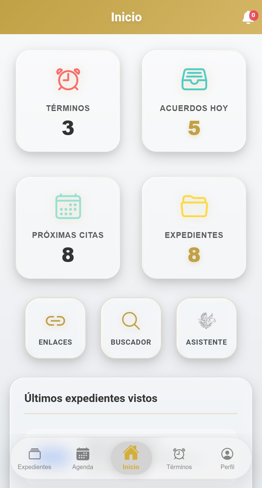 La app móvil y la plataforma web de Master Legal